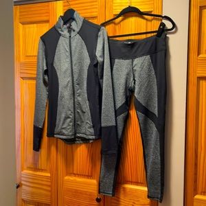 Betsey Johnson Activeware Set Black S M